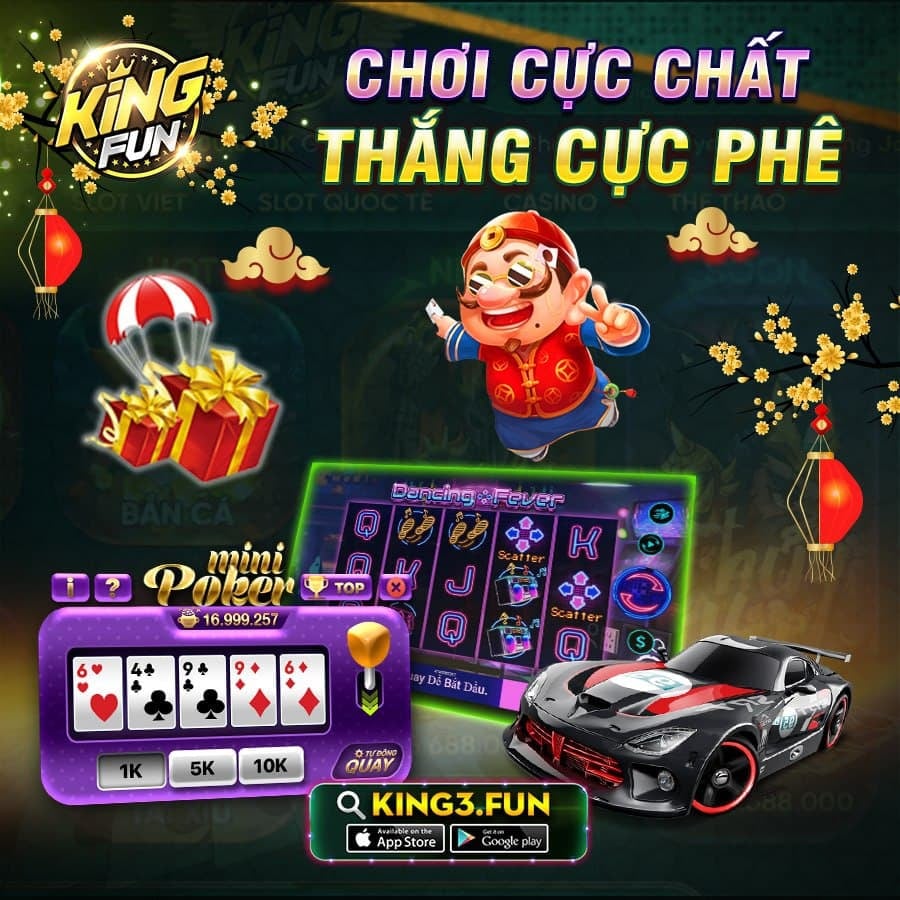 Sự kiện Nhận code khuyến mãi mỗi ngày tại Kingfun