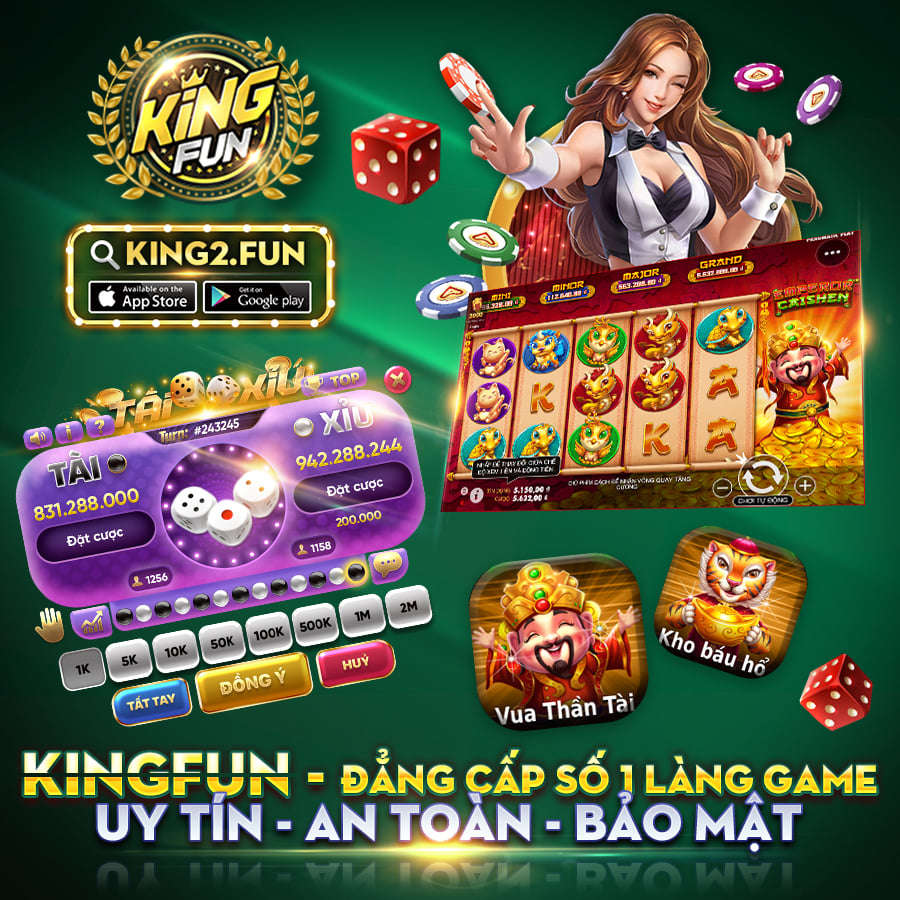 Cổng game kingfun đẳng cấp nhất làng game với chuỗi sự kiện tặng giftcode cực mạnh