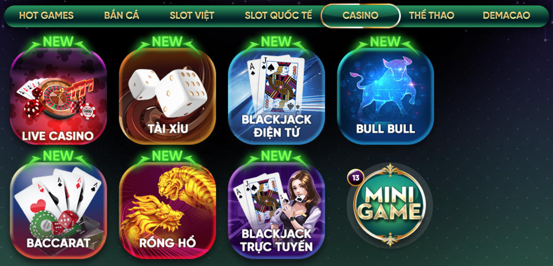 Giao diện game Tài Xỉu trên cổng game Kingfun