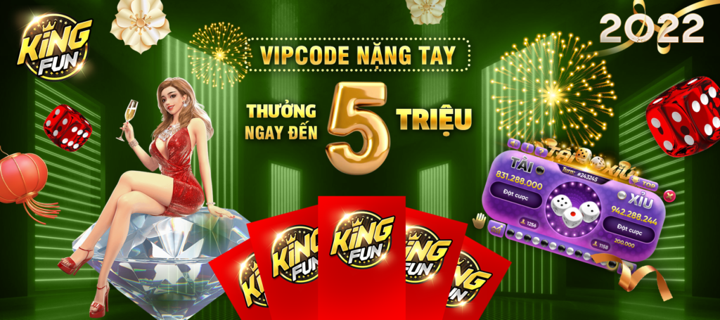 Nhận VIPCODE 5 triệu khi chơi Tài Xỉu tháng 02/2022