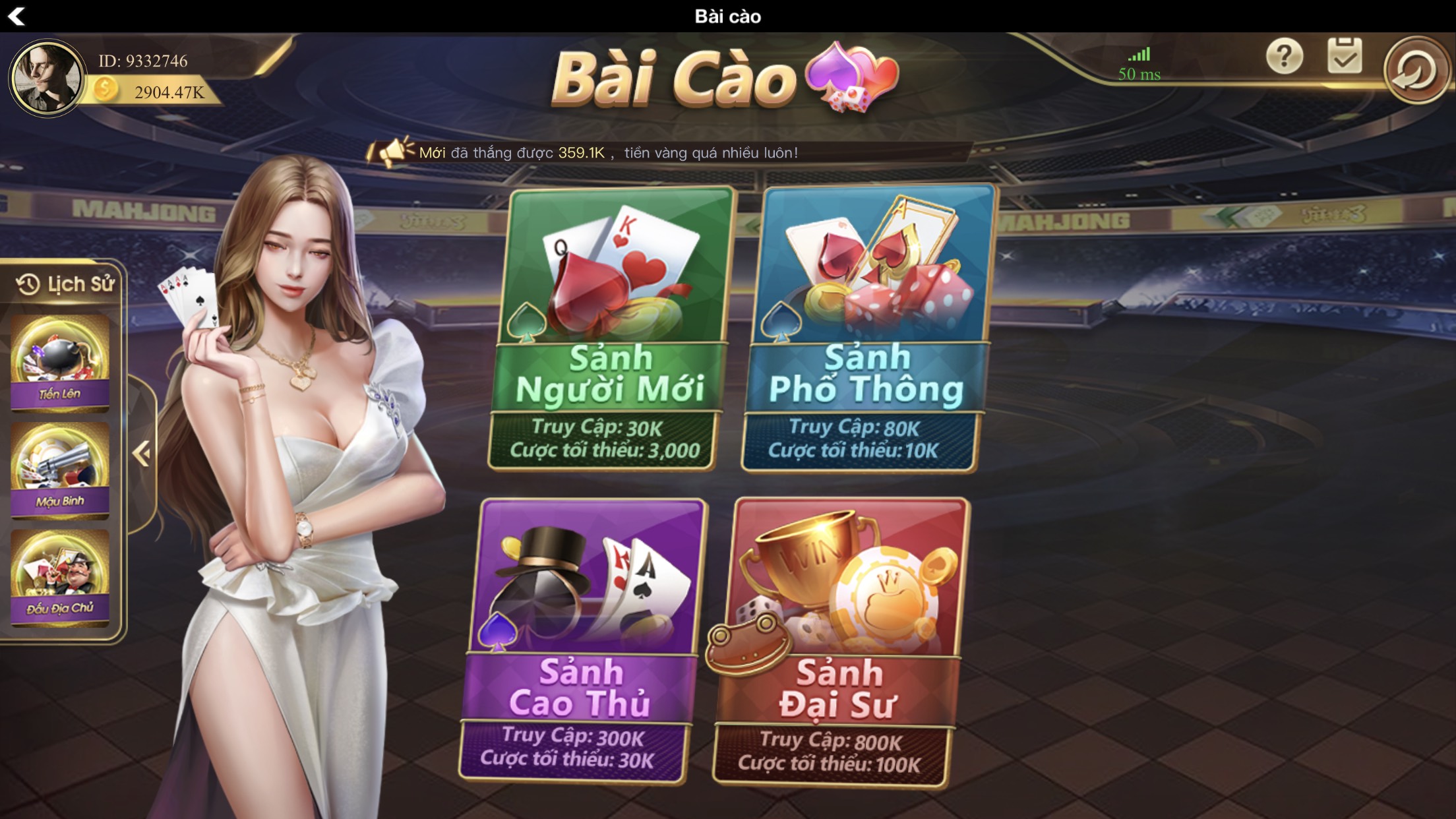 Ra mắt loạt game bài đổi thưởng V8 siêu hot tại Kingfun