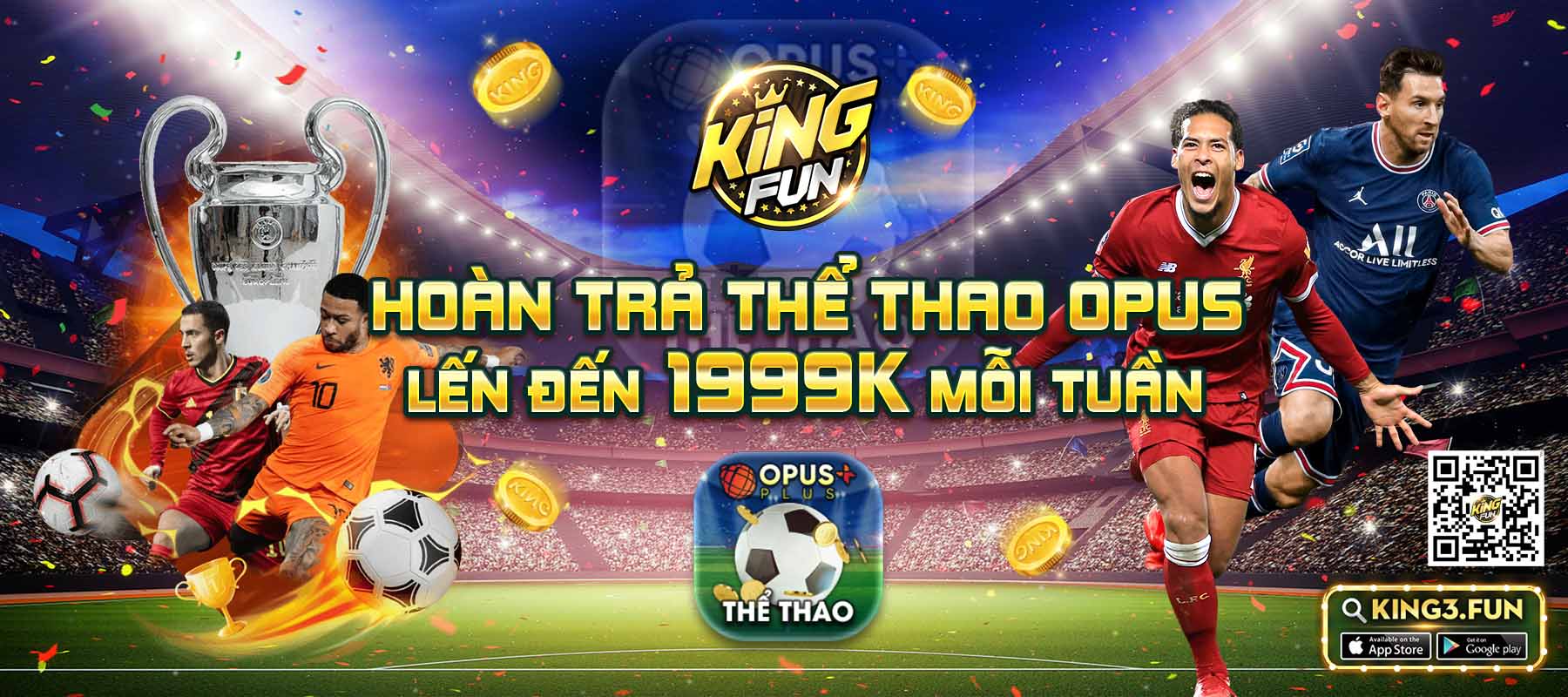 Điểm tin sự kiện Kingfun tháng 7/2022 với tổng giải thưởng hơn 1 tỷ đồng