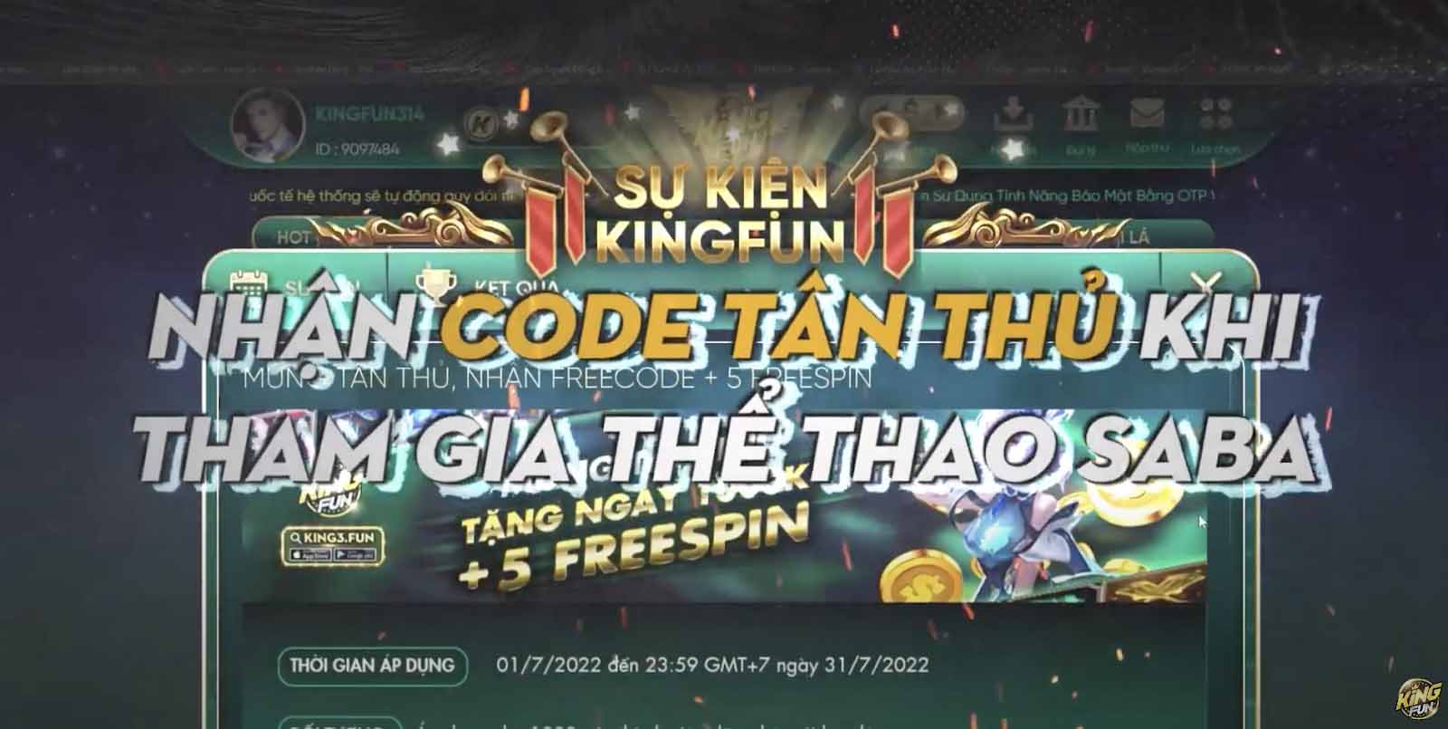 Game thể thao Saba Kingfun nhận kèo cá cược bóng đá chính xác nhất