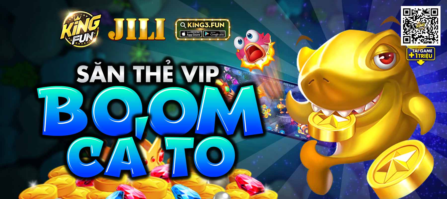 Sự kiện Kingfun tháng 8/2022: LÀM GIÀU KHÔNG KHÓ CÓ KING FUN LO