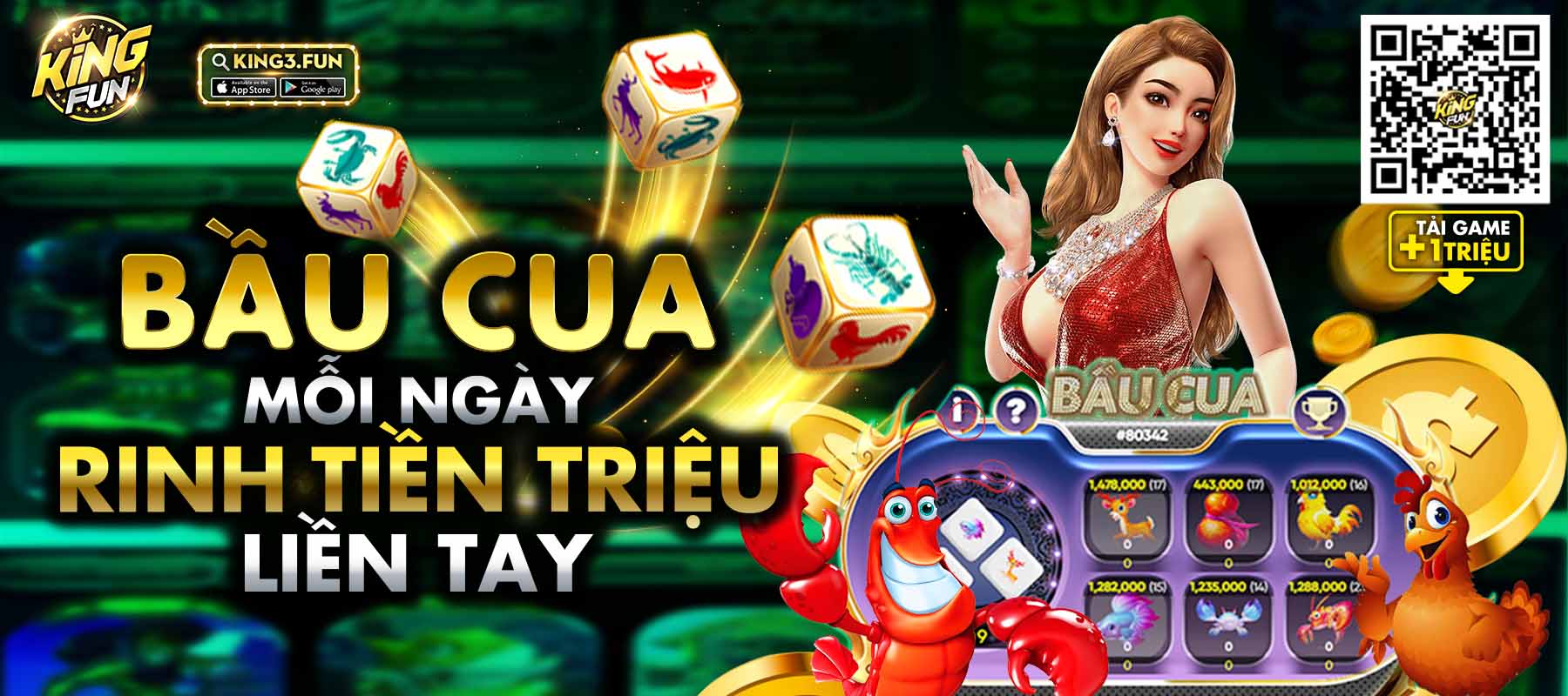 Sự kiện Kingfun tháng 8/2022: LÀM GIÀU KHÔNG KHÓ CÓ KING FUN LO