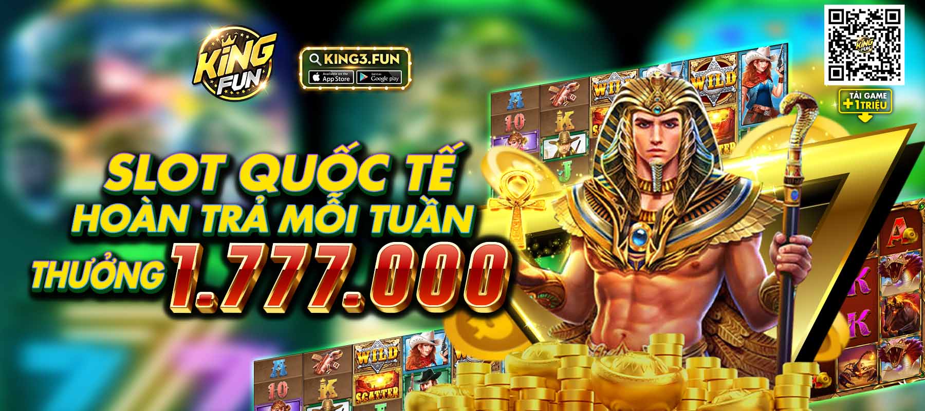 Sự kiện Kingfun tháng 8/2022: LÀM GIÀU KHÔNG KHÓ CÓ KING FUN LO