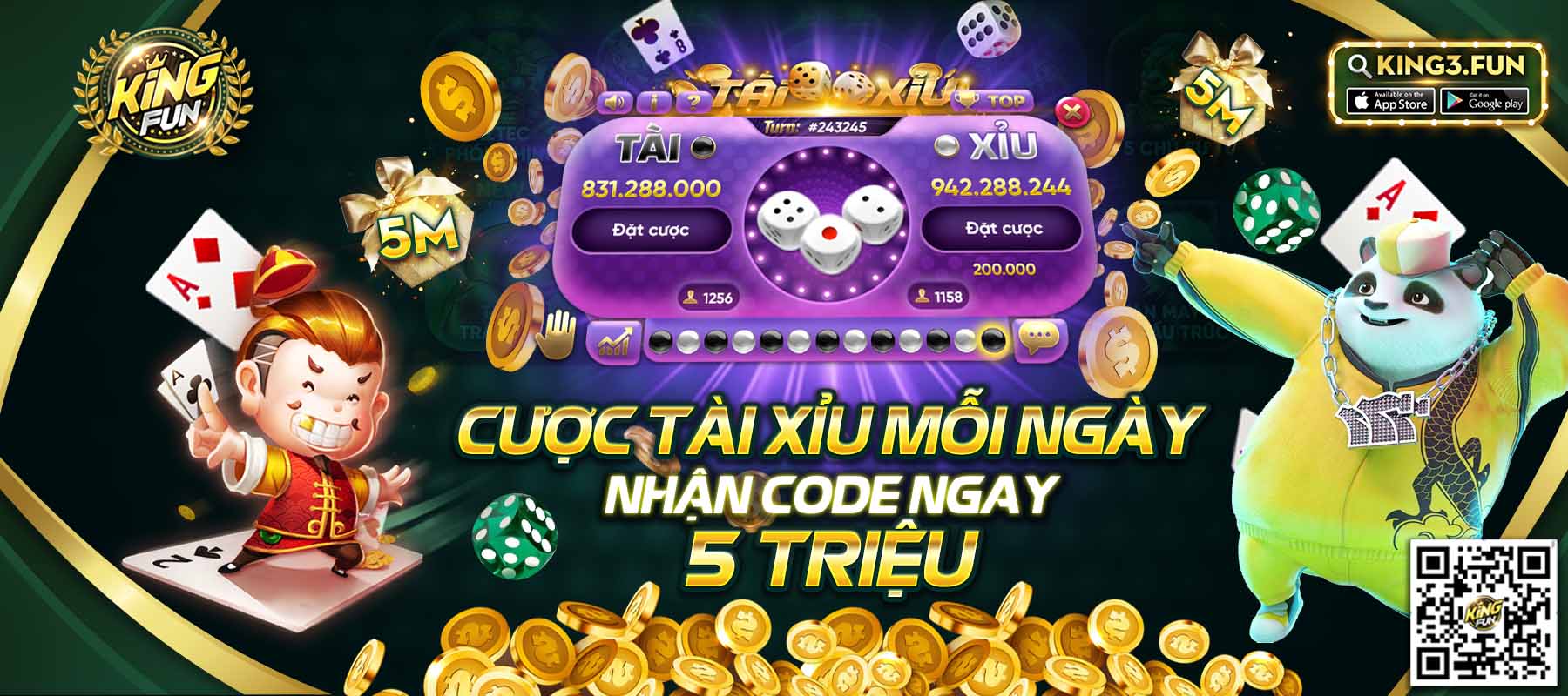 Sự kiện Kingfun tháng 8/2022: LÀM GIÀU KHÔNG KHÓ CÓ KING FUN LO