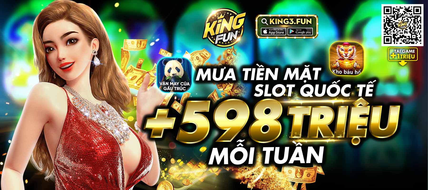 Sự kiện Kingfun tháng 8/2022: LÀM GIÀU KHÔNG KHÓ CÓ KING FUN LO