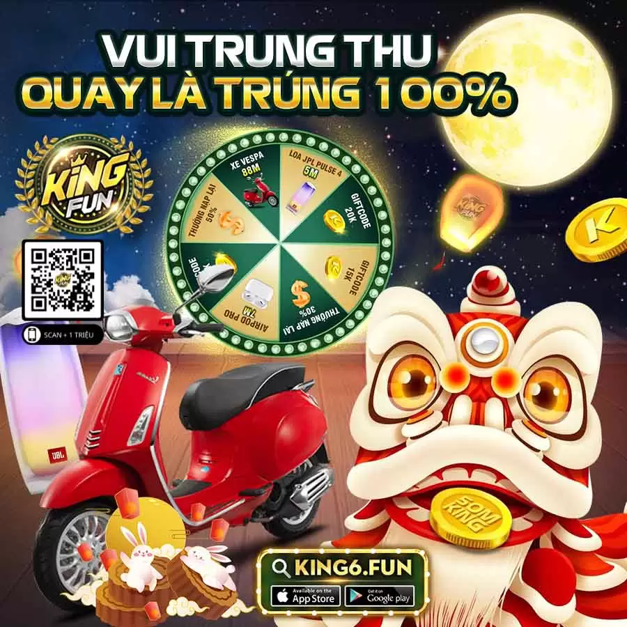 VUI TRUNG THU - QUAY LÀ TRÚNG 100% TẠI KINGFUN