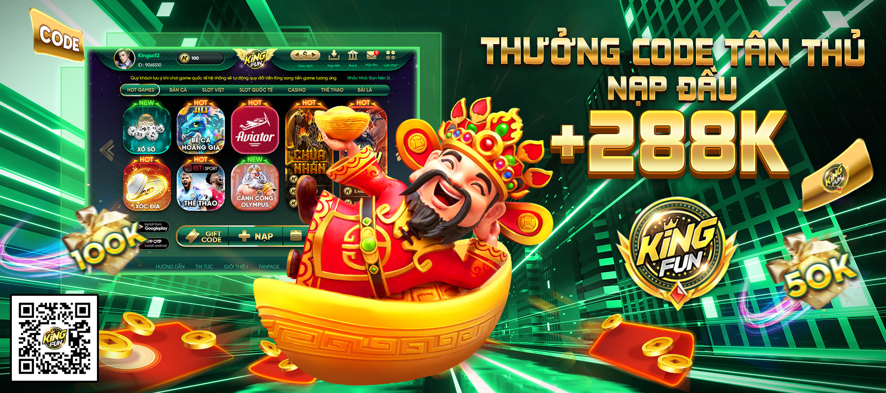 chơi tài xỉu tại Kingfun